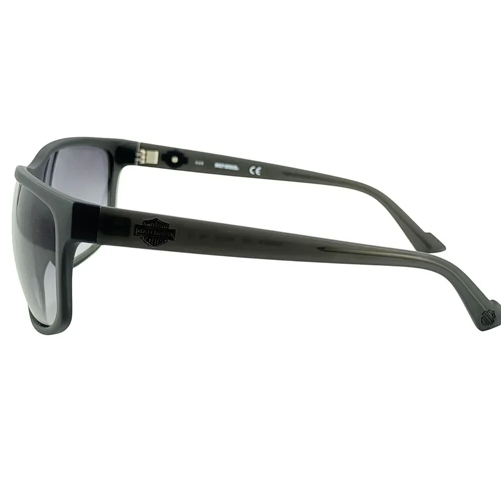 Harley Davidson HD0947X Mens Large Plastic Sunglass 20B Grey 63-18 Gray Grad